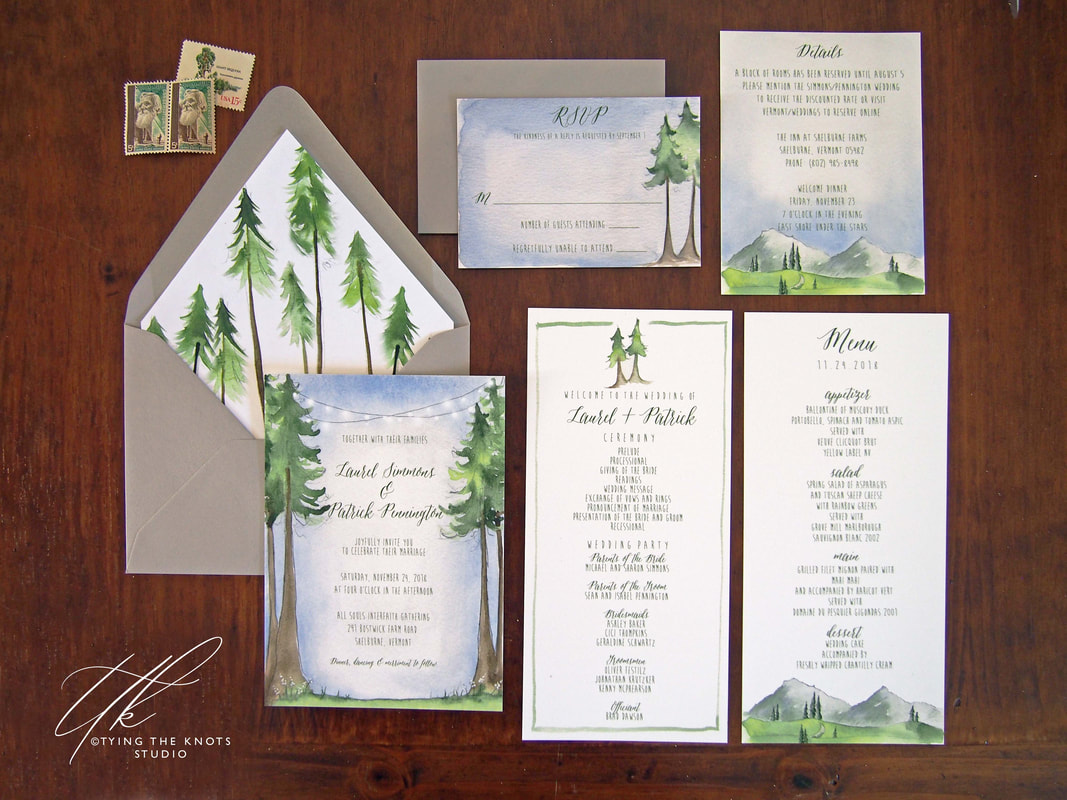Redwood Wedding Invitations